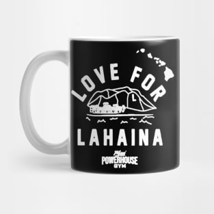 Love For Lahaina Maui PowerHouse Gym Mug